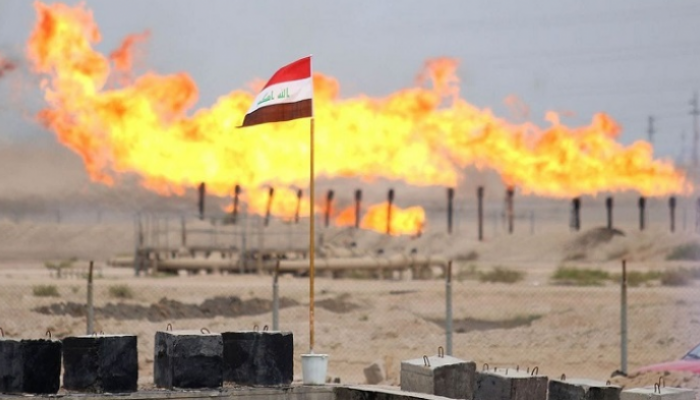 إحدى مناطق إنتاج النفط في العراق