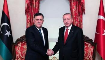 أردوغان والسراج - أرشيفية