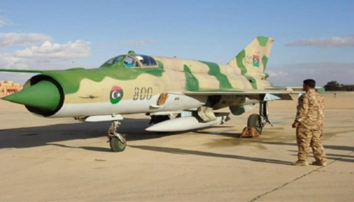طائرة تابعة للجيش الليبي - أرشيفية