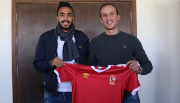 محمود كهربا لاعب الأهلي