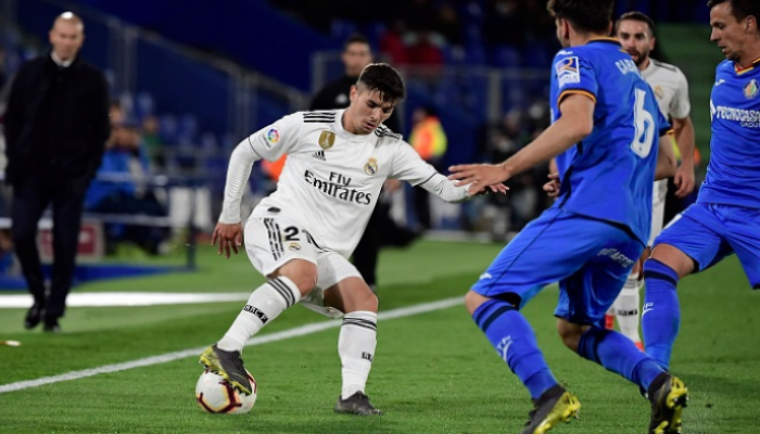براهيم دياز لاعب ريال مدريد