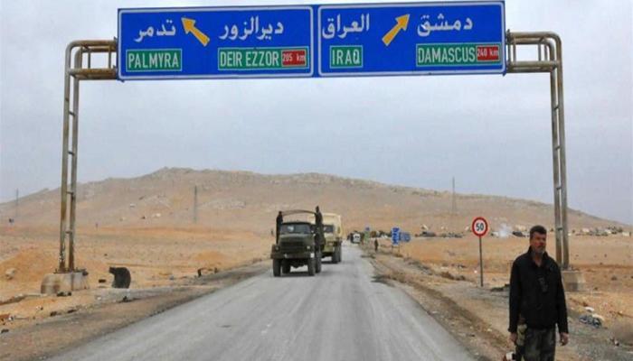 نقطة حدودية في البوكمال بدير الزور السورية