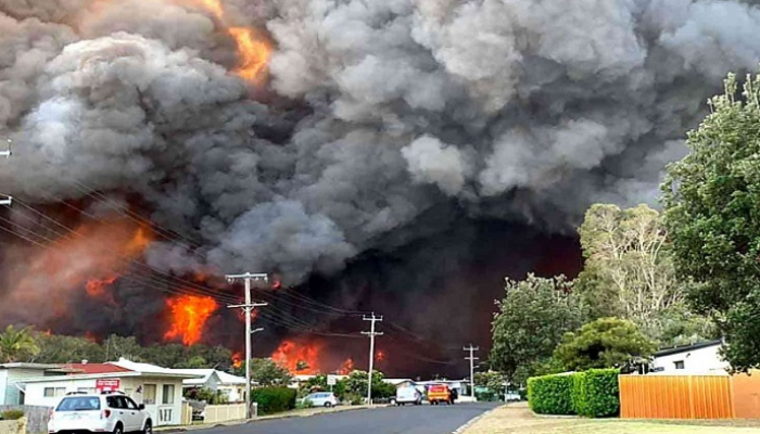الحرائق في أستراليا