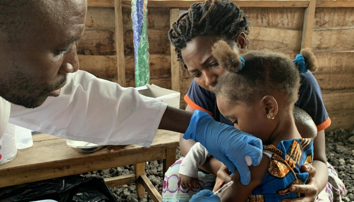 تطعيم 18 مليون طفل ضد مرض الحصبة في الكونغو