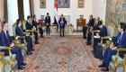 Egypte: Al-Sissi examine avec les représentants des trois pays la crise en Libye et la sécurité du Golfe