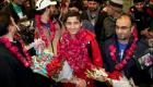حمزہ خان انڈر 15 برٹش جونیئر اسکواش چیمپین شپ جیت کر وطن واپس پہنچے