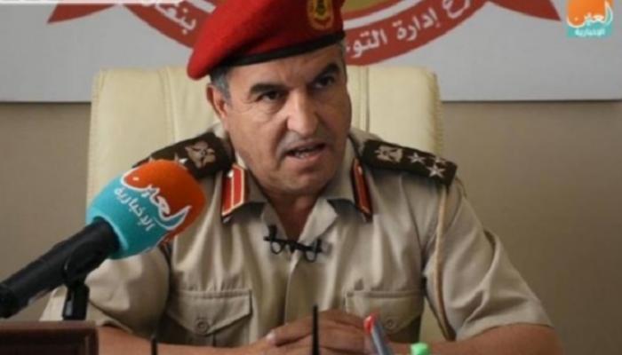 العميد خالد المحجوب مدير إدارة التوجيه المعنوي بالجيش الليبي 
