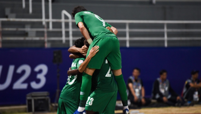 لاعبو المنتخب السعودي