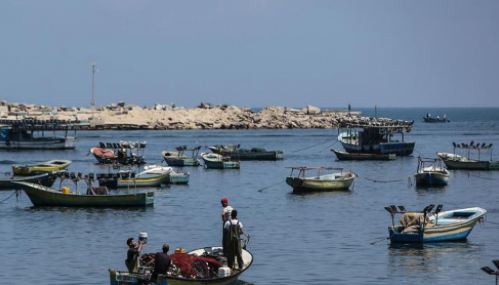 قوارب صيد في ميناء غزة - أرشيفية