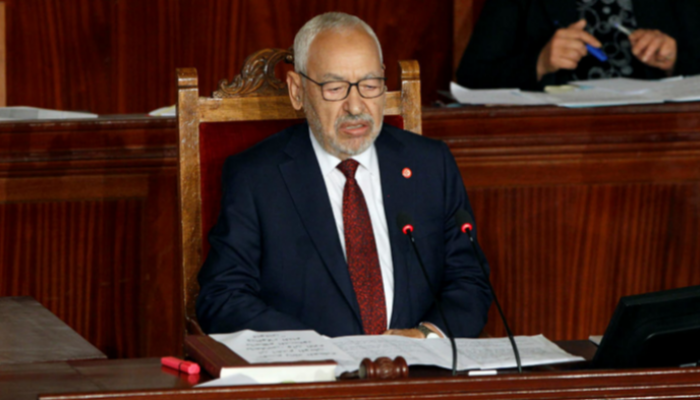 راشد الغنوشي رئيس البرلمان التونسي - أرشيفية