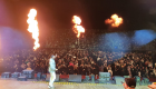 تامر حسني يشعل حفل جدة بـ20 أغنية