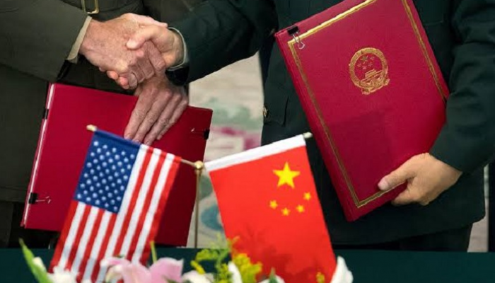 توقيع اتفاق "المرحلة الأولى" التجاري بين الولايات المتحدة والصين 