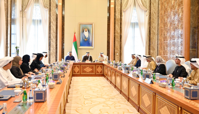  جانب من اجتماع المجلس الوزاري للتنمية في دولة الإمارات