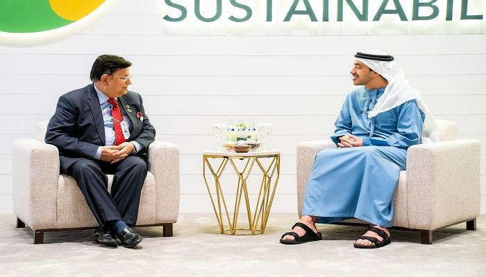 عبدالله بن زايد آل نهيان ووزير خارجية بنجلاديش