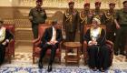 پاکستانی وزیر خارجہ اور عمان کے نئے سلطان ہیثم بن طارق كے ما بين ملاقات