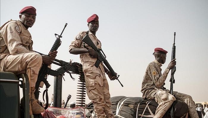 عناصر من الجيش السوداني منتشرة في الخرطوم- أرشيفية