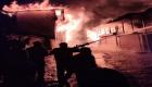 भारत: भीषण अग्निकांड में पंचायत भवन और डाकघर समेत मकान राख, दुकानें भी जलीं