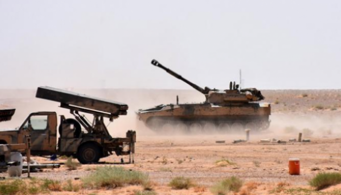 آليات عسكرية تابعة للجيش السوري