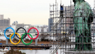طوكيو تستعد للأولمبياد بحلقات أولمبية عملاقة 