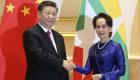 الصين توقع 33 اتفاقا مع ميانمار لتسريع مبادرة الحزام والطريق