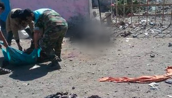 صورة متداولة لهجوم حوثي سابق