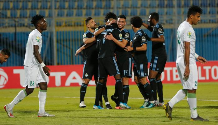 مباراة بيراميدز والمصري