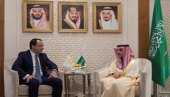 وزير الخارجية السعودي ونظيره القبرصي 