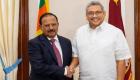 श्रीलंका में राजपक्षे से मिले डोभाल, हथियार के लिए भारत देगा 5 करोड़ डॉलर