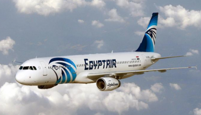 إحدى الطائرات التابعة لشركة مصر للطيران