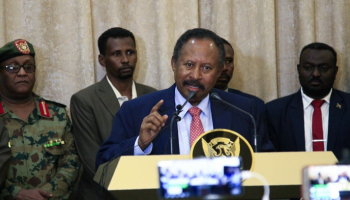 رئيس الوزراء السوداني الدكتور عبدالله حمدوك- أرشيفية