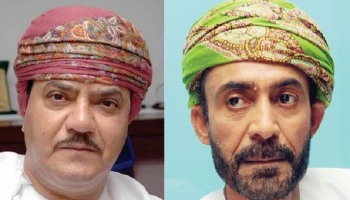 الفنانان العمانيان صالح زعل وسعود الدرمكي
