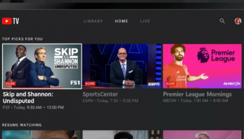 خاصية البث الرقمي من يوتيوب Youtube TV