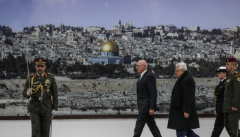 الرئيس الفلسطيني وحاكم عام أستراليا