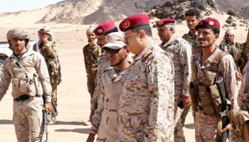 الفريق محمد المقدشي وزير الدفاع اليمني- أرشيفية