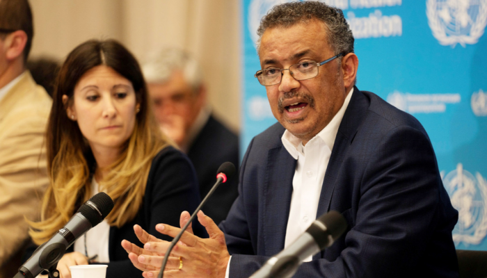 المدير العام للمنظمة تيدروس أهانوم