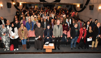 جانب من احتفالية يوسف شاهين