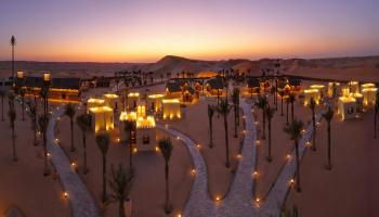 أجمل منتجعات الإمارات الصحراوية 
