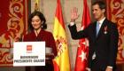 El presidente encargado reconocido de Venezuela Juan Guaidó visita España