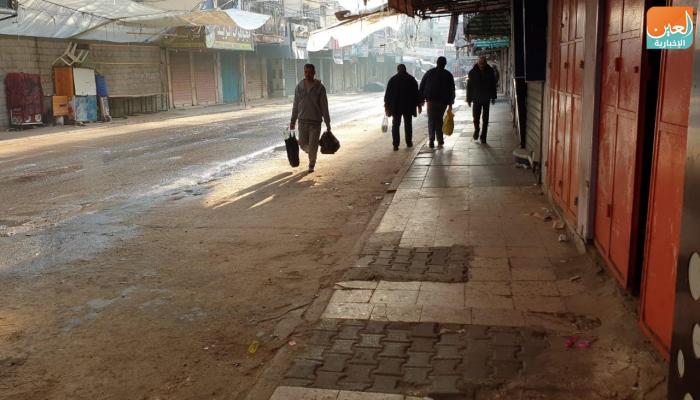 المحال التجارية في غزة تغلق أبوابها رفضا لصفقة القرن