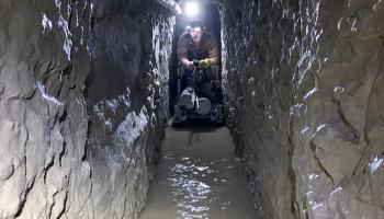 نفق التهريب على حدود المكسيك