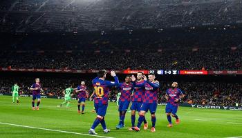 فرحة برشلونة 
