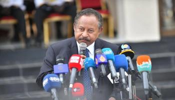 رئيس وزراء السودان خلال كلمته عقب توقيع اتفاق جوبا