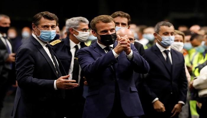 الرئيس الفرنسي إيمانويل ماكرون