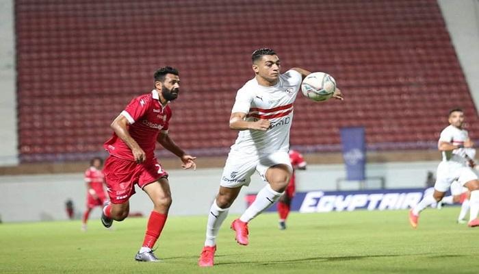 الزمالك ضد حرس الحدود