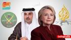 Hillary'nin mesajları ... Katar'dan terör örgütü İhvan'a maddi destek!