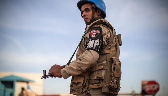 أحد الجنود المصريين ضمن بعثة حفظ السلام في مالي- أرشيفية
