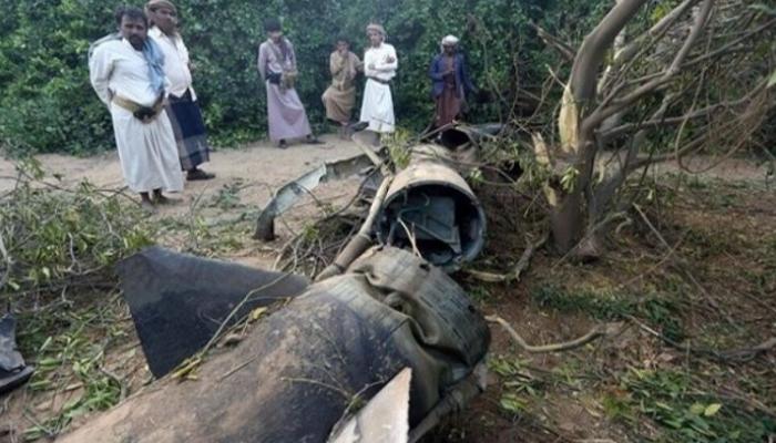 الباليستي الحوثي بعد سقوطه في صعدة