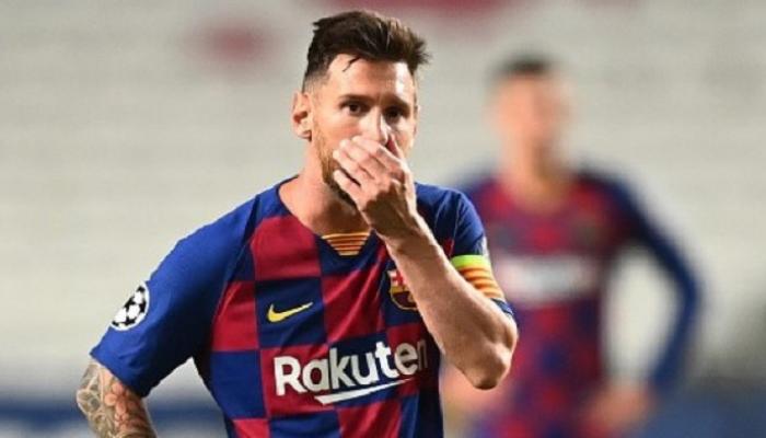 ليونيل ميسي قائد برشلونة