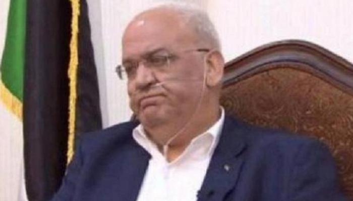 عريقات يعاني وضعا صحيا حرجا جراء إصابته بكورونا