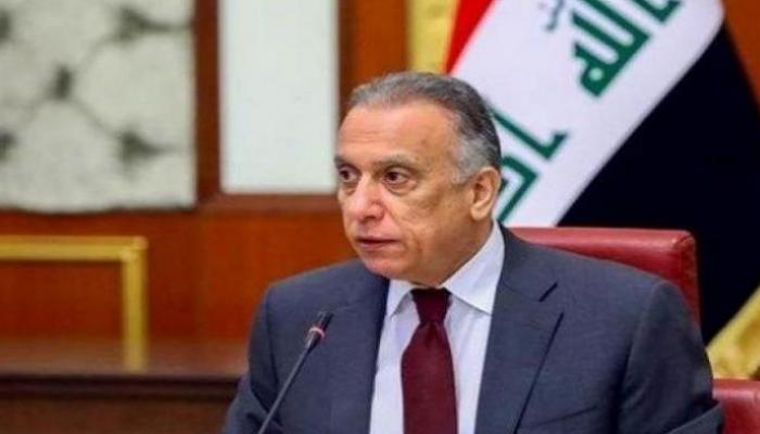 رئيس مجلس وزراء العراق مصطفى الكاظمي